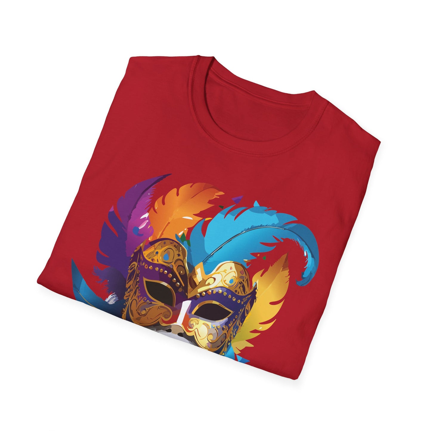Mask Tee Shirt, Mask Shirt, Shirt with Mask, Masquerade Tees