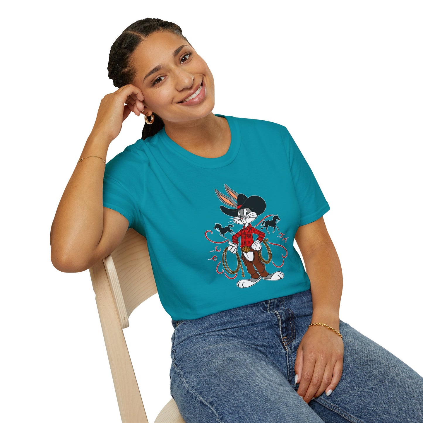 Bugs Bunny Shirt, Bugs Bunny T Shirt, Shirt with Bugs Bunny, T Shirt with Cartoon, Cartoon on T Shirt, Animation Shirt