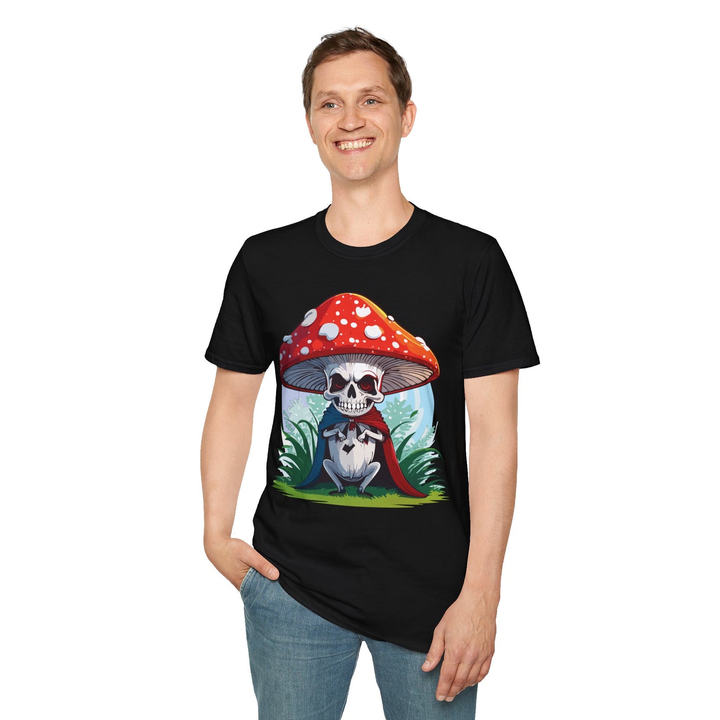 Mashroom Tee Shirt, Mashroom Shirt, Shirt with Funny Mashroom, Shirt with Fungus