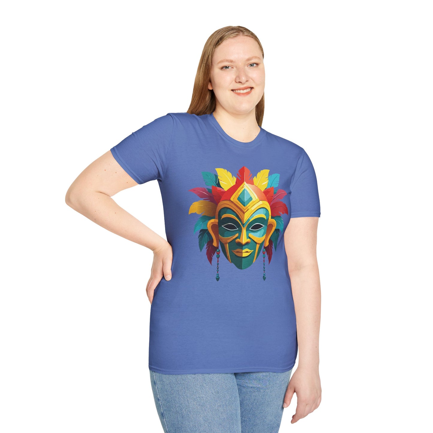 Mask Tee Shirt, Mask Shirt, Shirt with Mask, Masquerade Tees