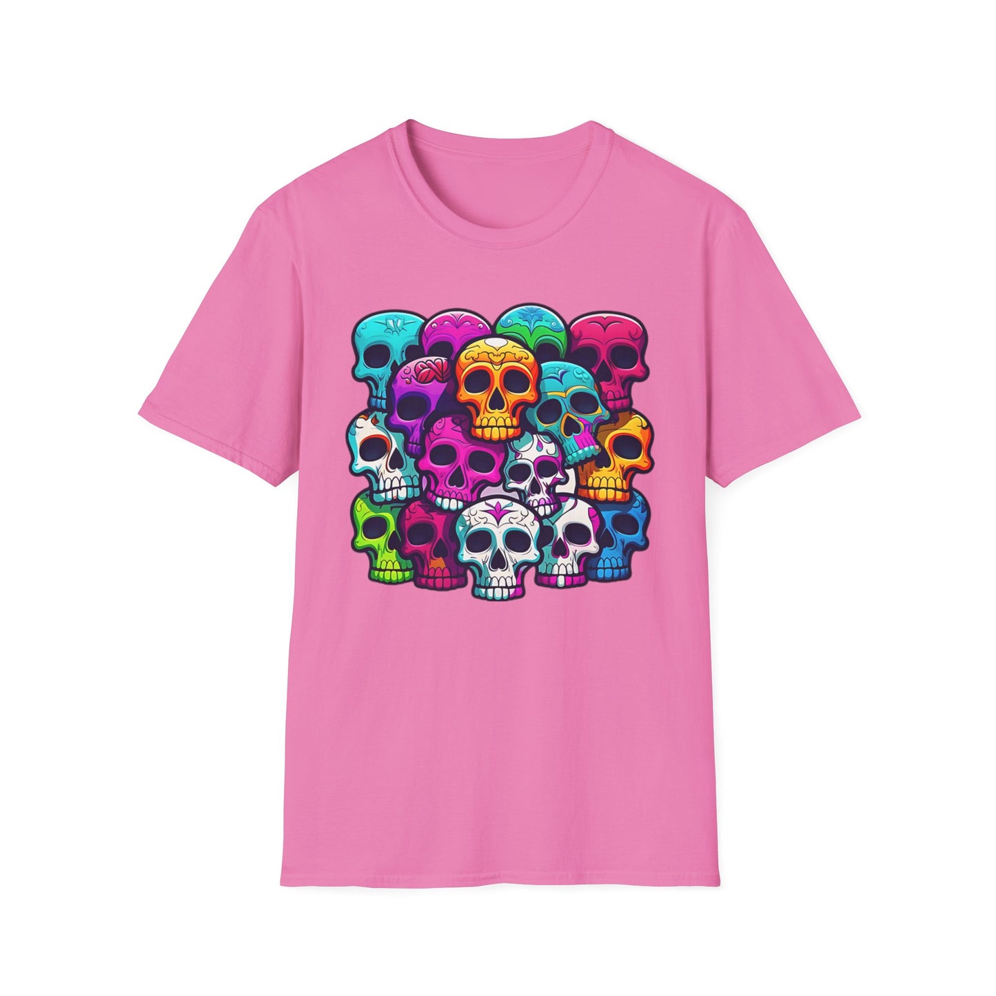 Skull Tee Shirt, Skeleton Shirt, Shirt with Skull, Shirt with Skeleton