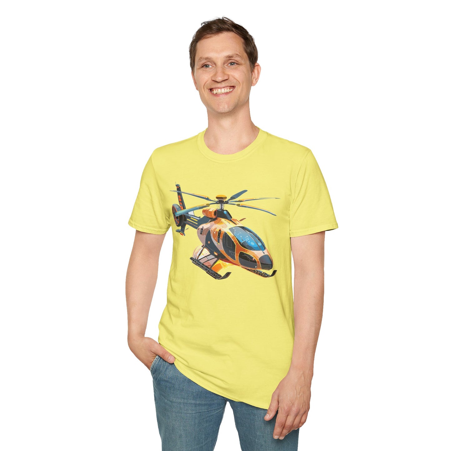 Chopper Shirt, Helicopter Shirt, Shirt with Helicopter, T Shirt with Chopper