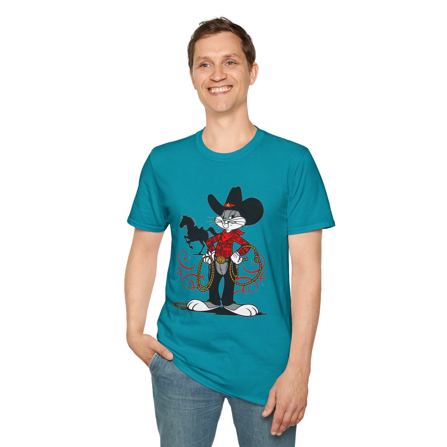 Bugs Bunny Shirt, Bugs Bunny T Shirt, Shirt with Bugs Bunny, T Shirt with Cartoon, Cartoon on T Shirt, Animation Shirt