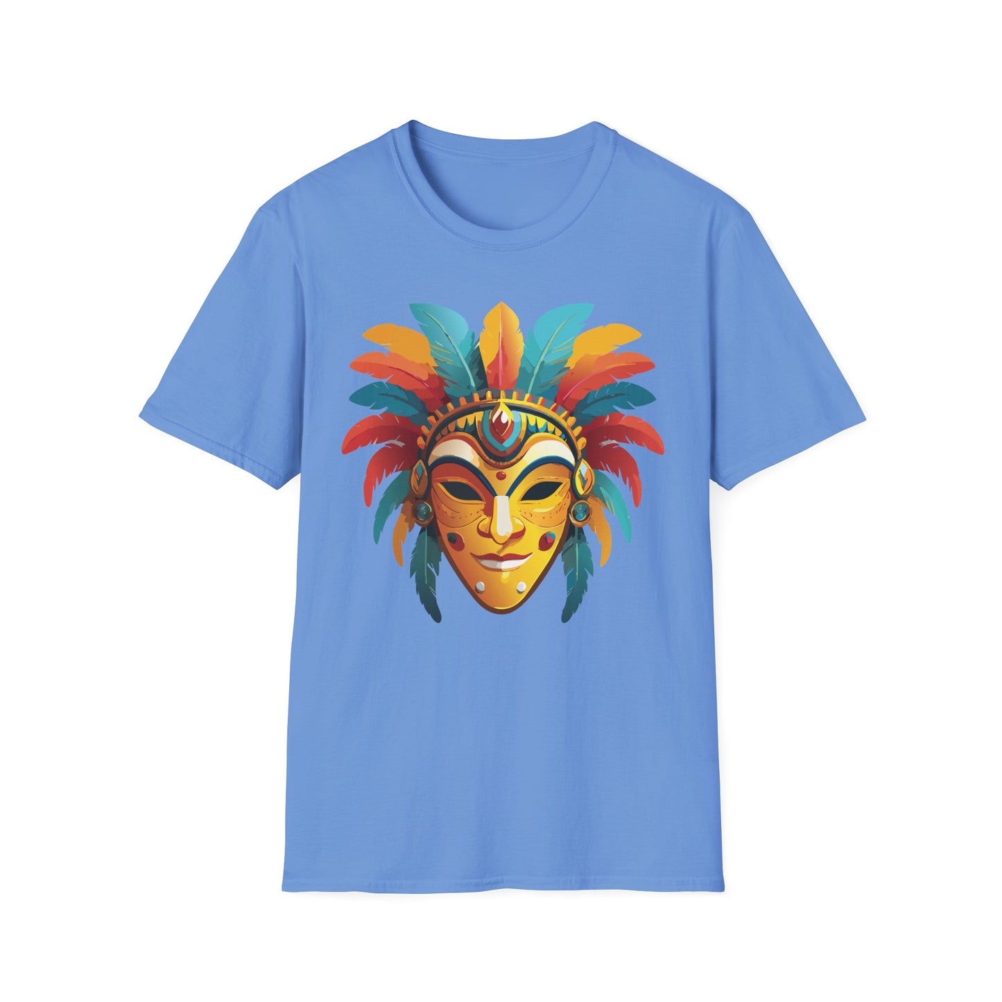Mask Tee Shirt, Mask Shirt, Shirt with Mask, Masquerade Tees
