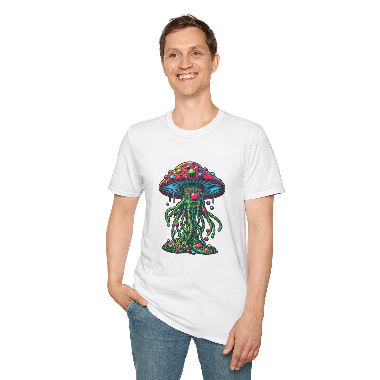 Mashroom Tee Shirt, Mashroom Shirt, Shirt with Funny Mashroom, Shirt with Fungus