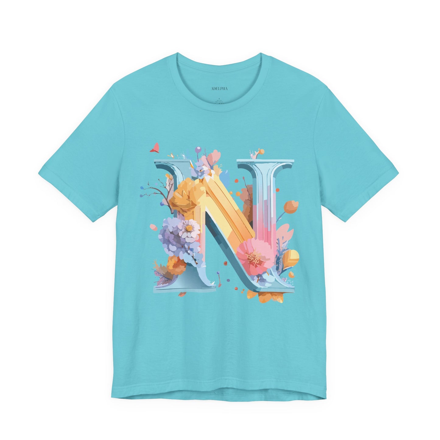Letter Shirt, Letter N Shirt