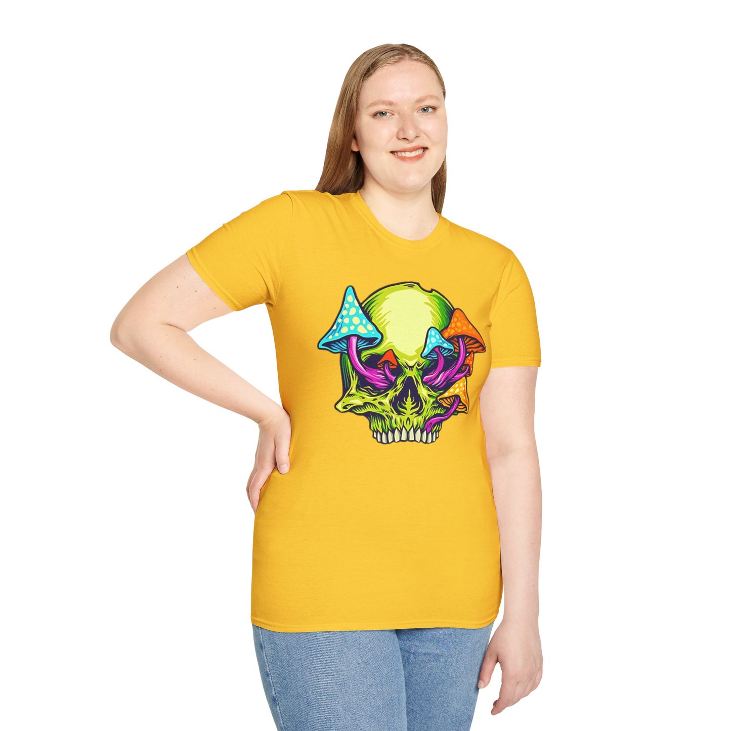 Skull Tee Shirt, Skeleton Shirt, Shirt with Skull, Shirt with Skeleton