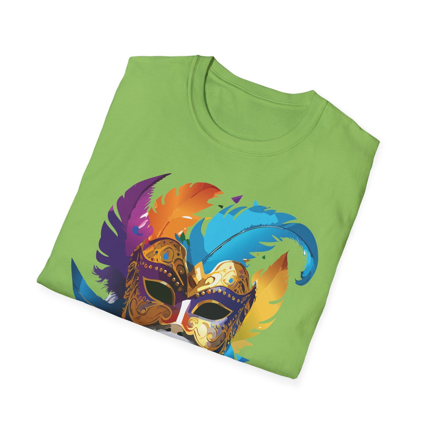 Mask Tee Shirt, Mask Shirt, Shirt with Mask, Masquerade Tees
