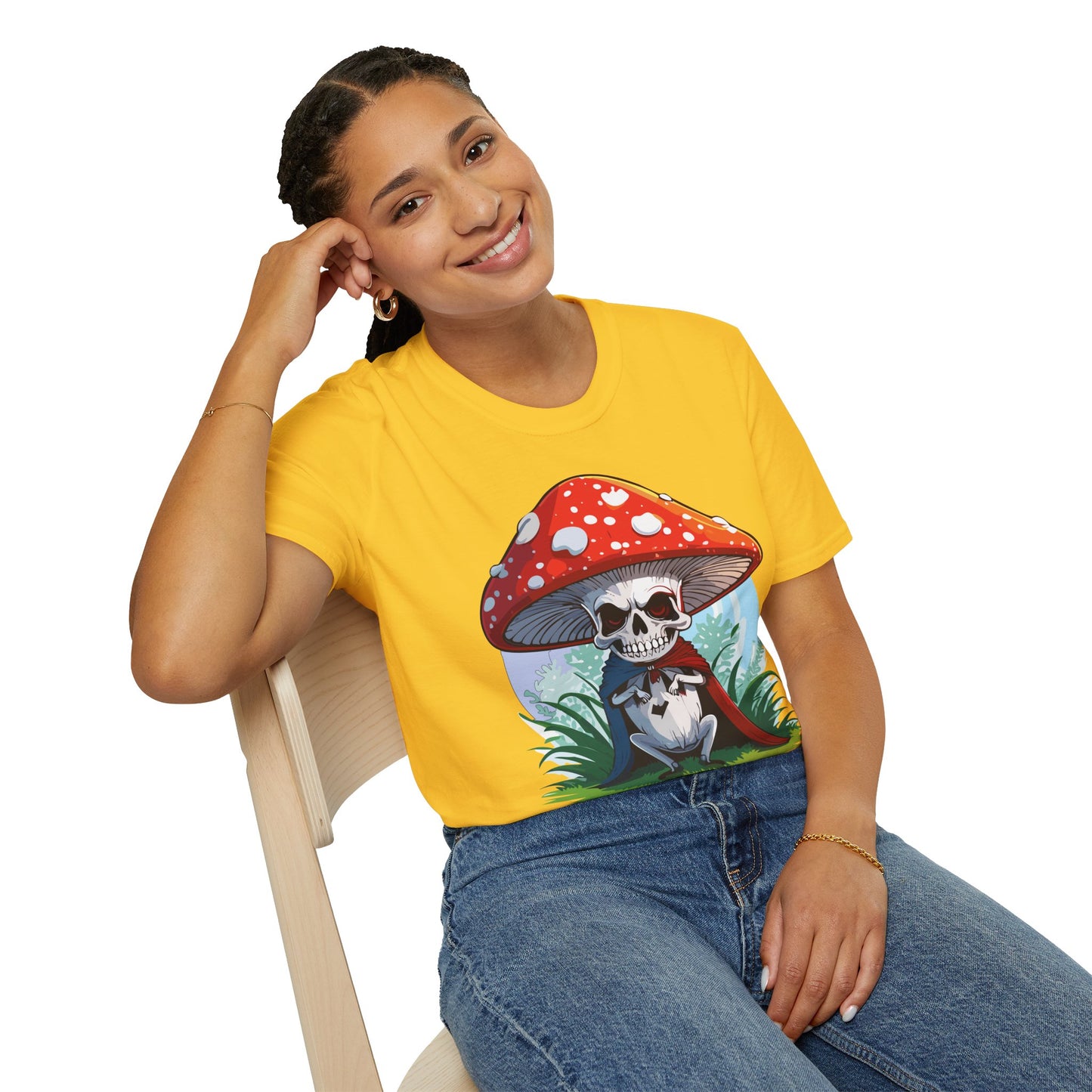 Mashroom Tee Shirt, Mashroom Shirt, Shirt with Funny Mashroom, Shirt with Fungus