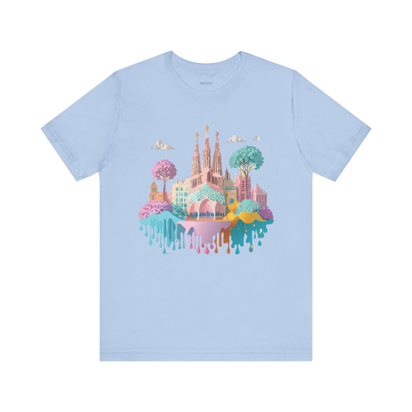 Tourist Shirt, Shirt with Barcelona