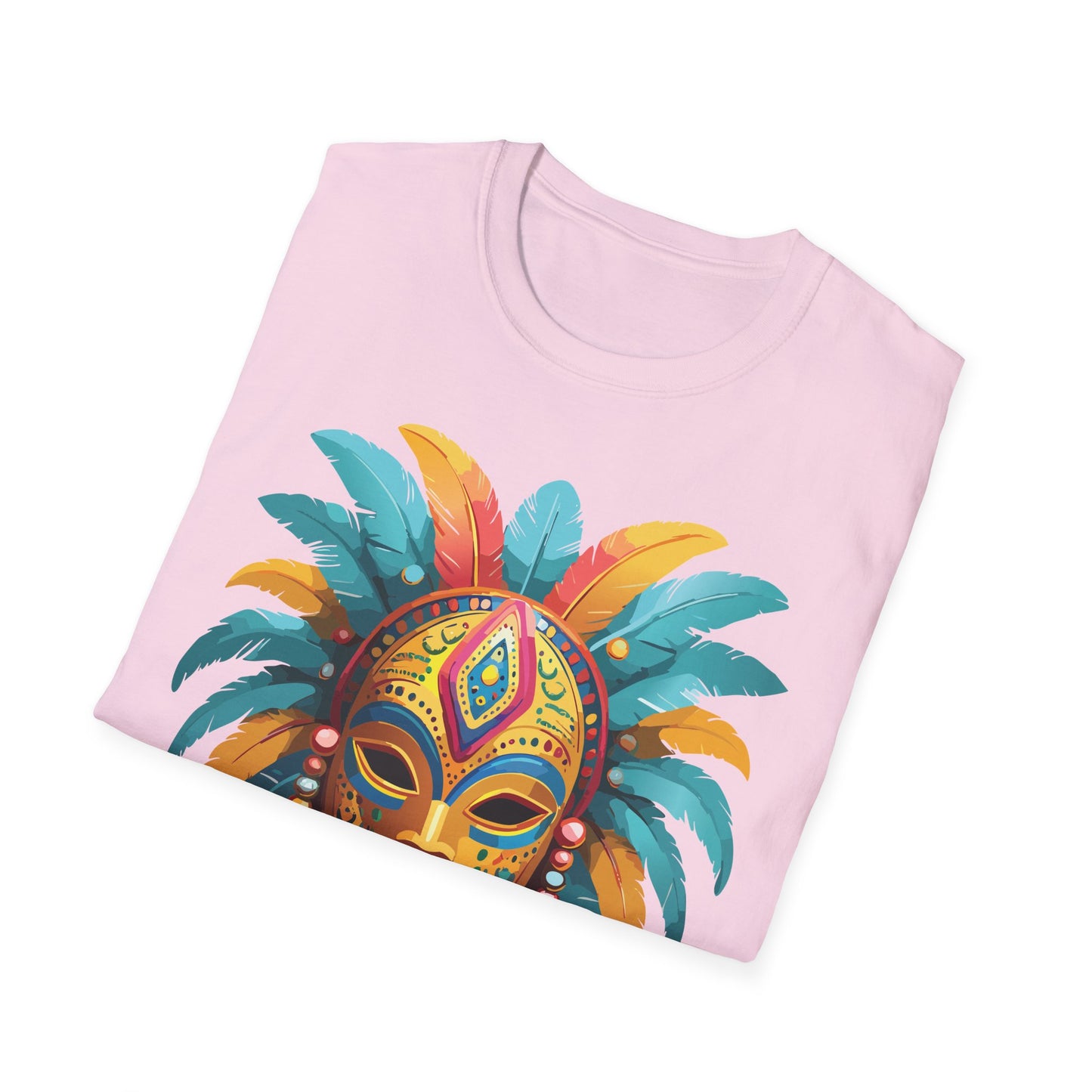 Mask Tee Shirt, Mask Shirt, Shirt with Mask, Masquerade Tees