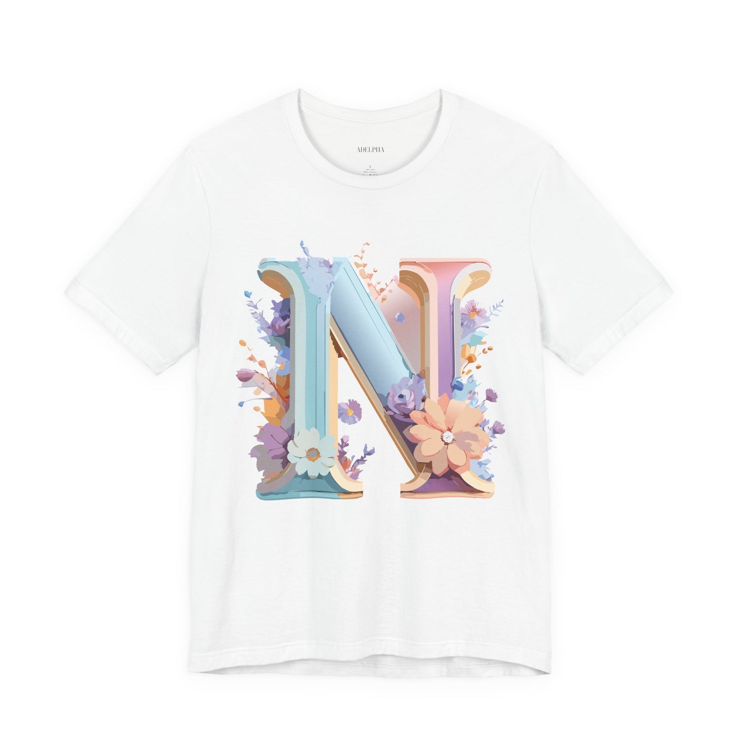Letter Shirt, Letter N Shirt