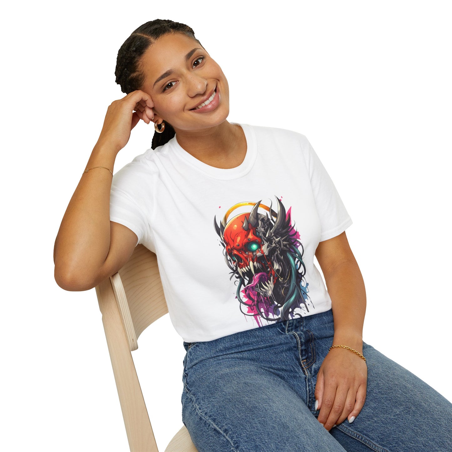 Skull Tee Shirt, Skeleton Shirt, Shirt with Skull, Shirt with Skeleton