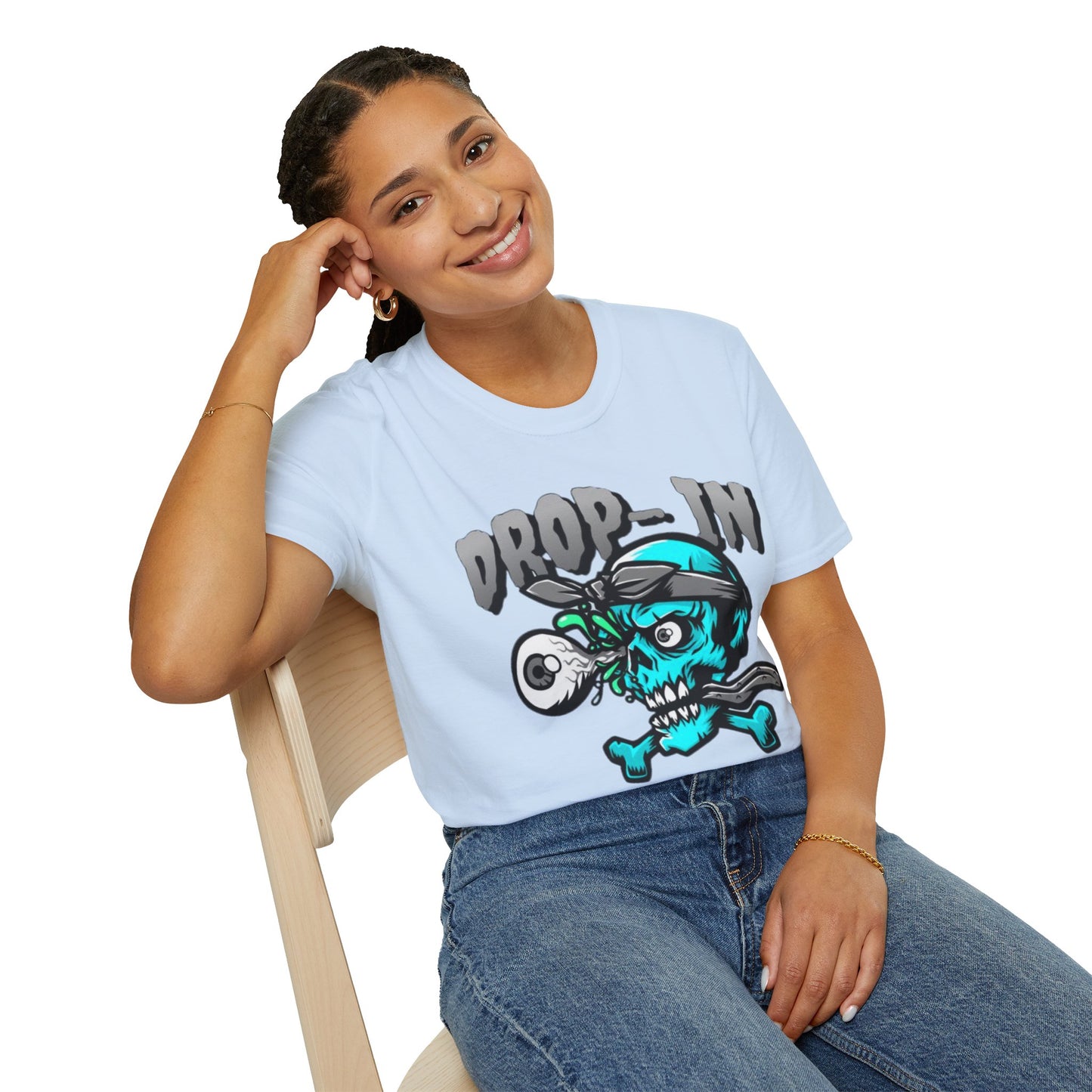 Skull Tee Shirt, Skeleton Shirt, Shirt with Skull, Shirt with Skeleton