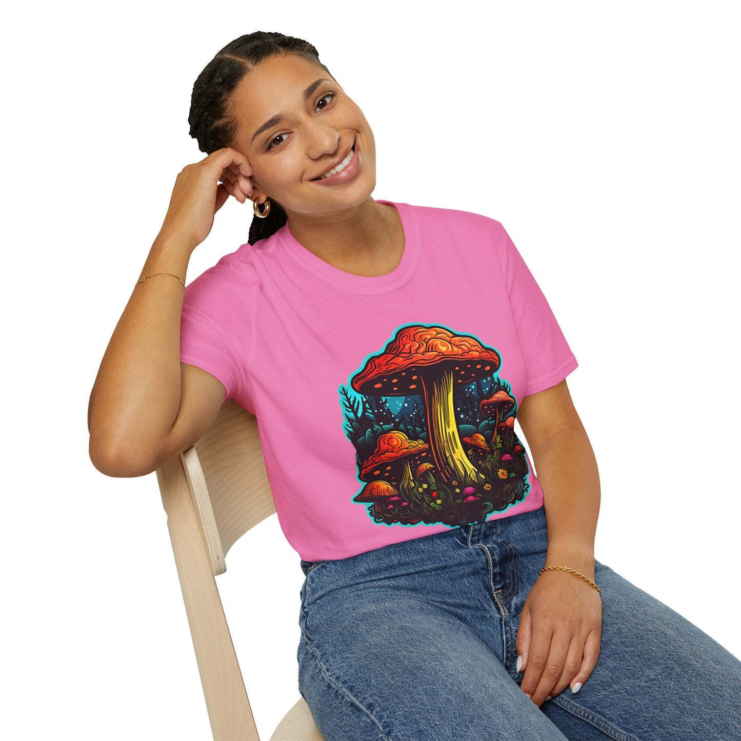 Mashroom Tee Shirt, Mashroom Shirt, Shirt with Funny Mashroom, Shirt with Fungus