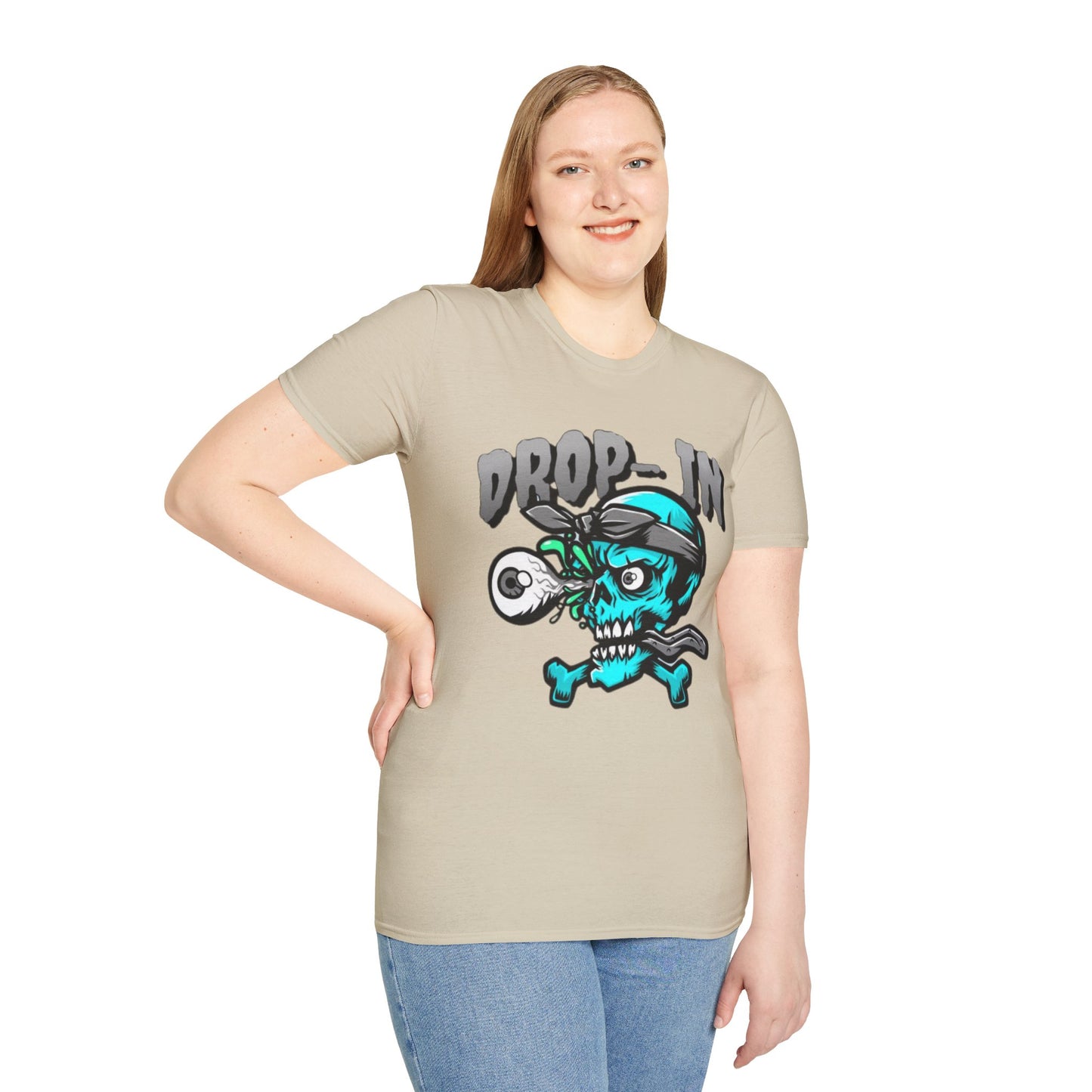 Skull Tee Shirt, Skeleton Shirt, Shirt with Skull, Shirt with Skeleton