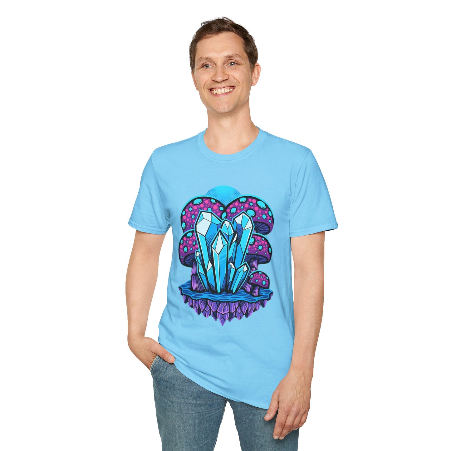 Mashroom Tee Shirt, Mashroom Shirt, Shirt with Funny Mashroom, Shirt with Fungus