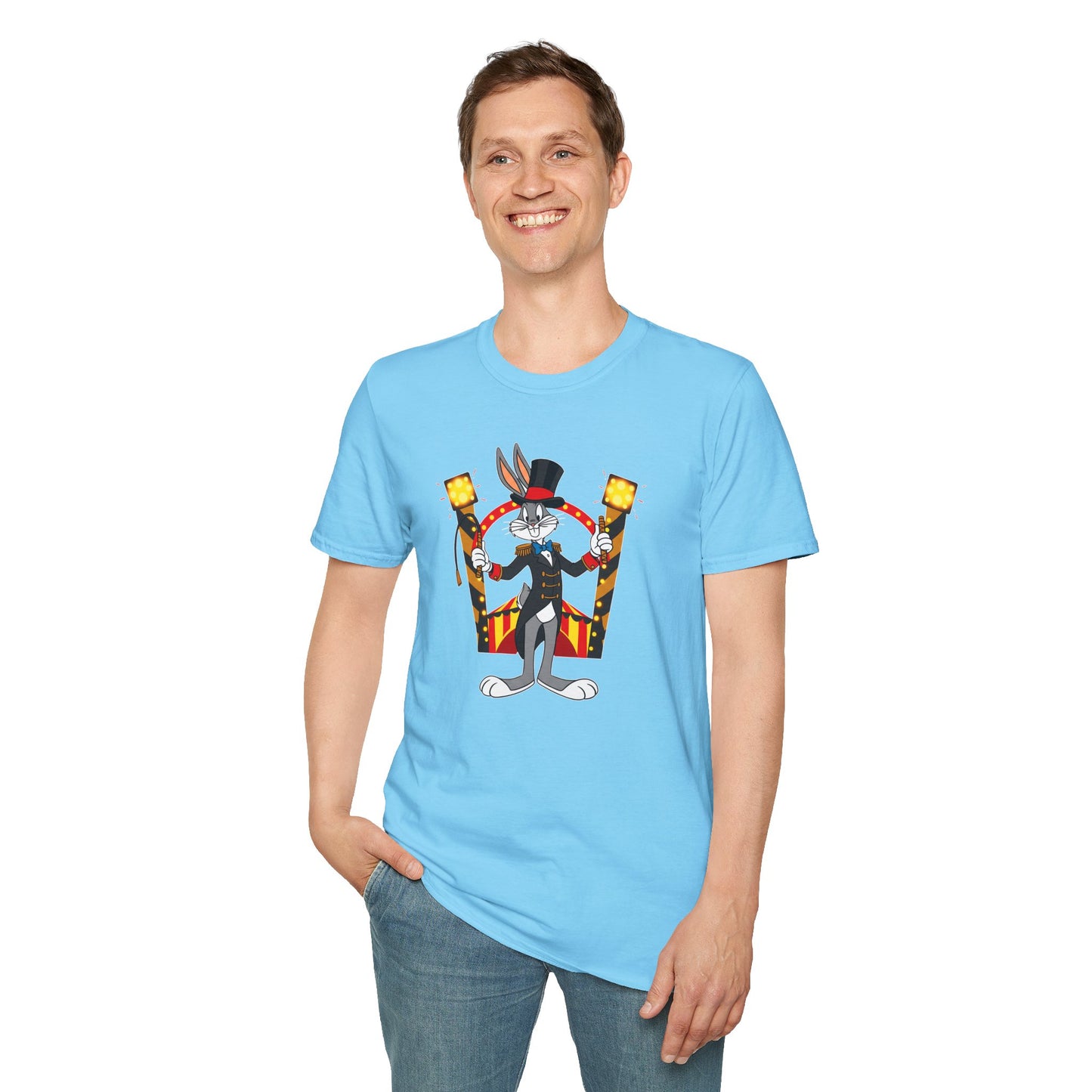 Bugs Bunny Shirt, Bugs Bunny T Shirt, Shirt with Bugs Bunny, T Shirt with Cartoon, Cartoon on T Shirt, Animation Shirt