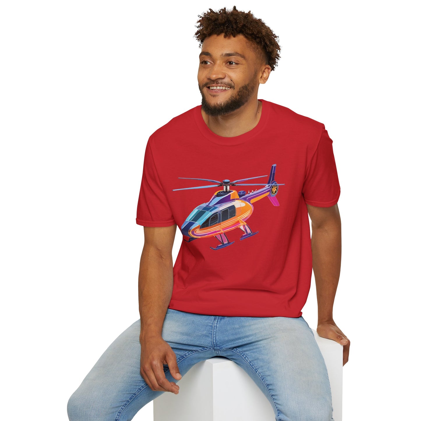 Chopper Shirt, Helicopter Shirt, Shirt with Helicopter, T Shirt with Chopper