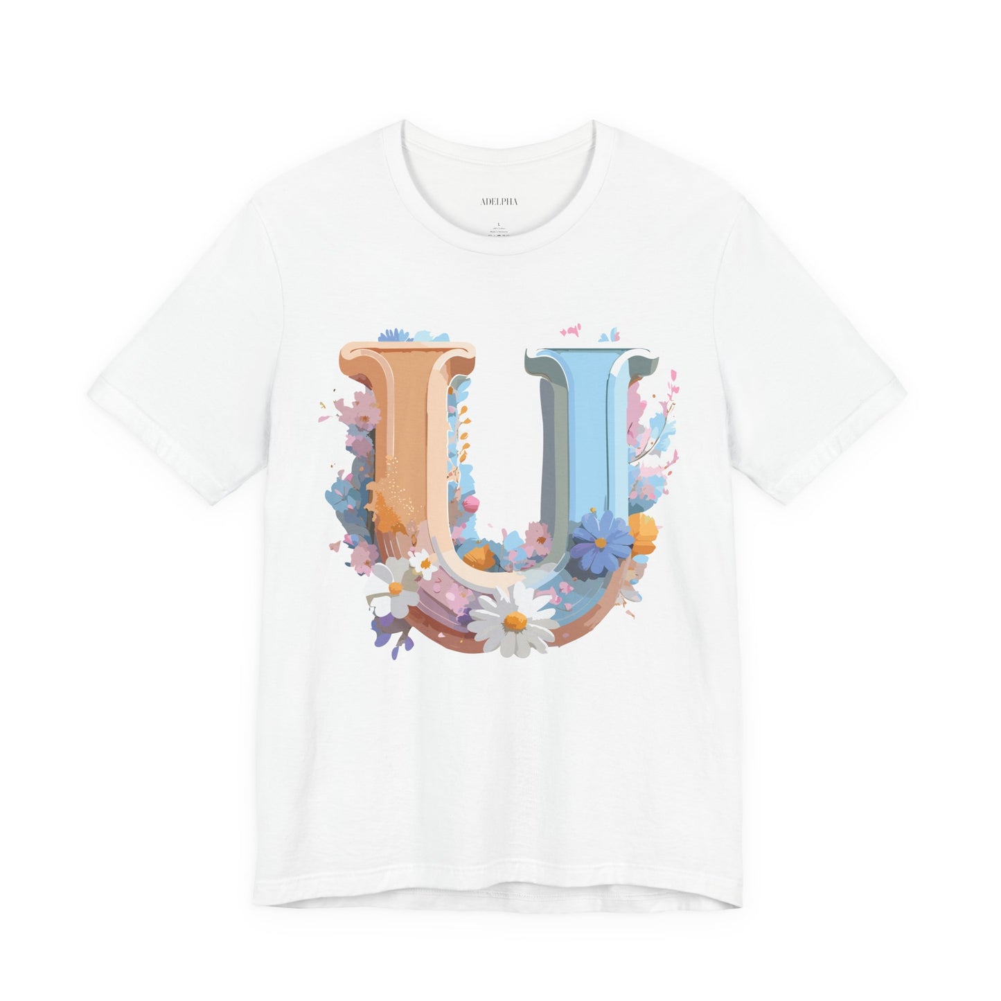 Letter Shirt, Letter U Shirt