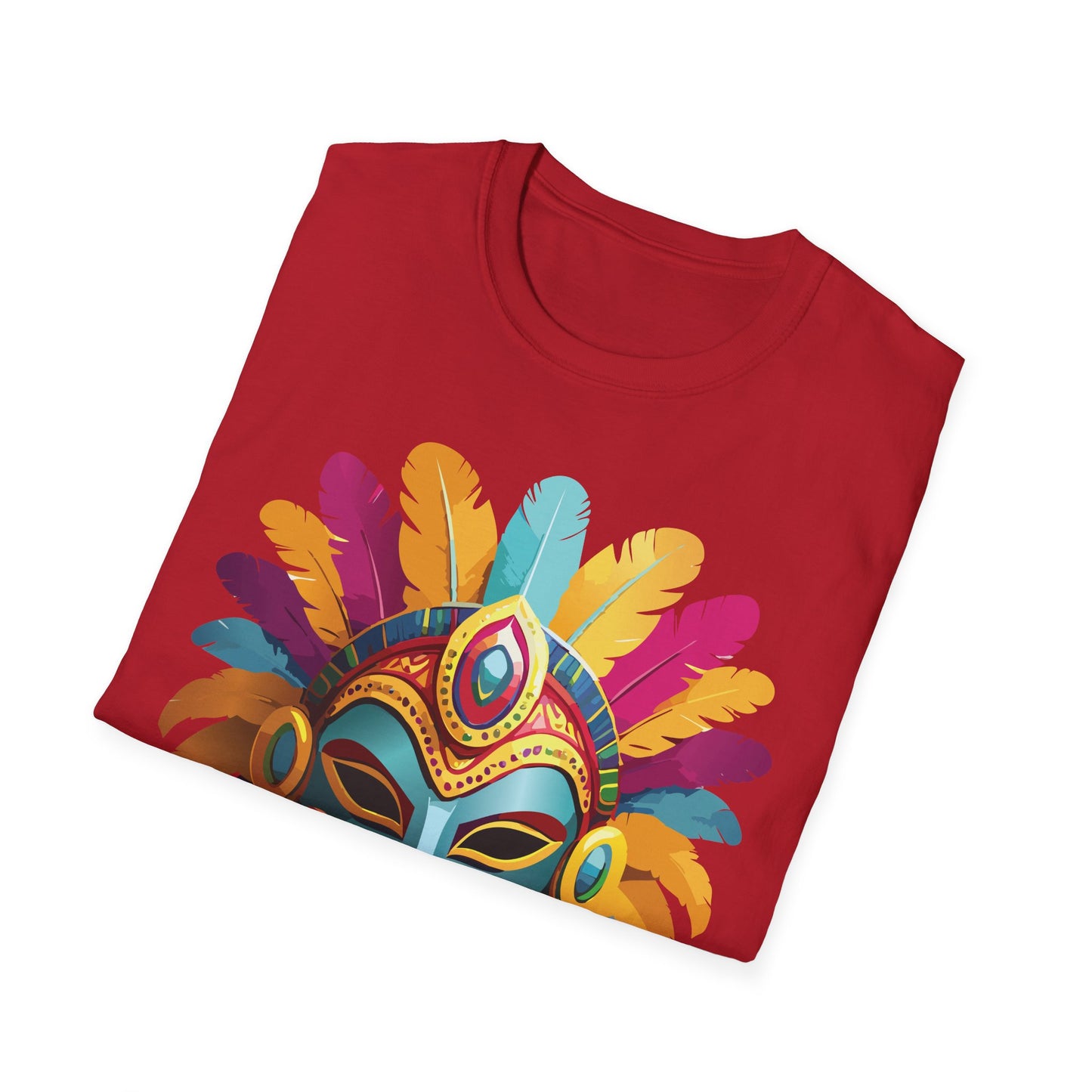 Mask Tee Shirt, Mask Shirt, Shirt with Mask, Masquerade Tees