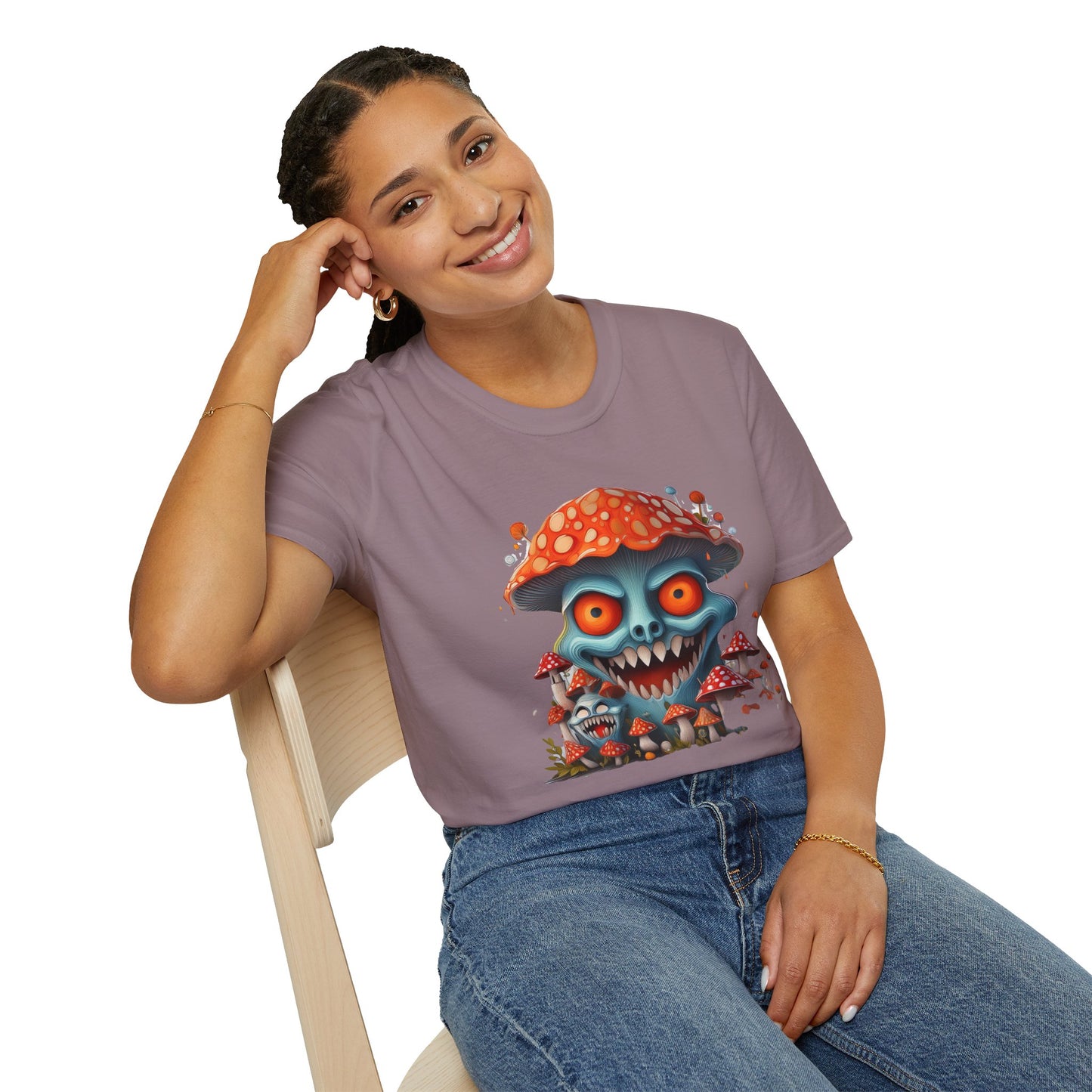Mashroom Tee Shirt, Mashroom Shirt, Shirt with Funny Mashroom, Shirt with Fungus