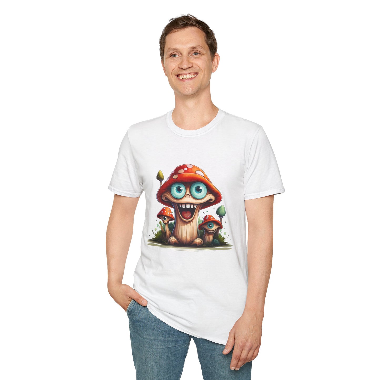 Mashroom Tee Shirt, Mashroom Shirt, Shirt with Funny Mashroom, Shirt with Fungus