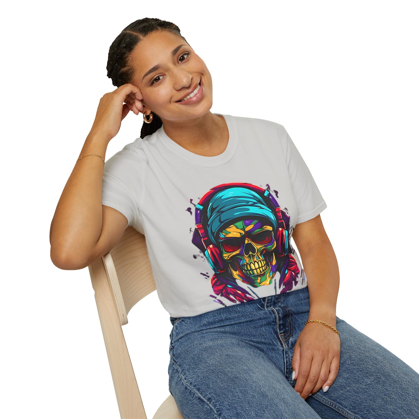 Skull Tee Shirt, Skeleton Shirt, Shirt with Skull, Shirt with Skeleton