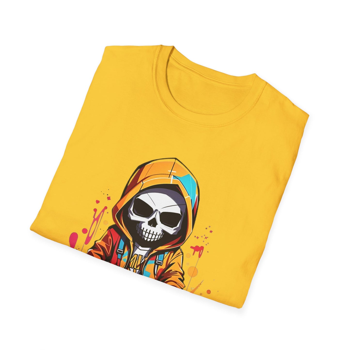 Skull Tee Shirt, Skeleton Shirt, Shirt with Skull, Shirt with Skeleton