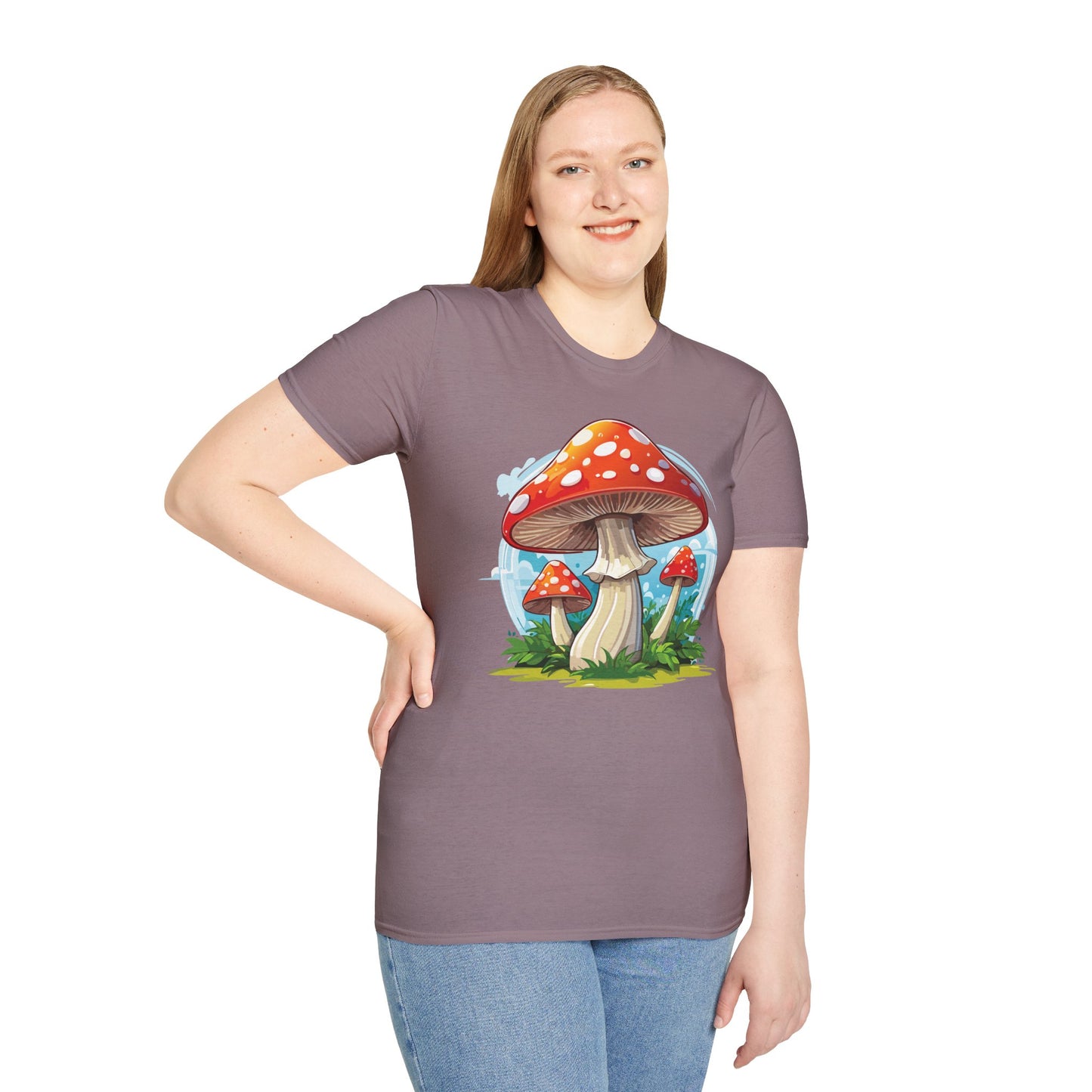 Mashroom Tee Shirt, Mashroom Shirt, Shirt with Funny Mashroom, Shirt with Fungus