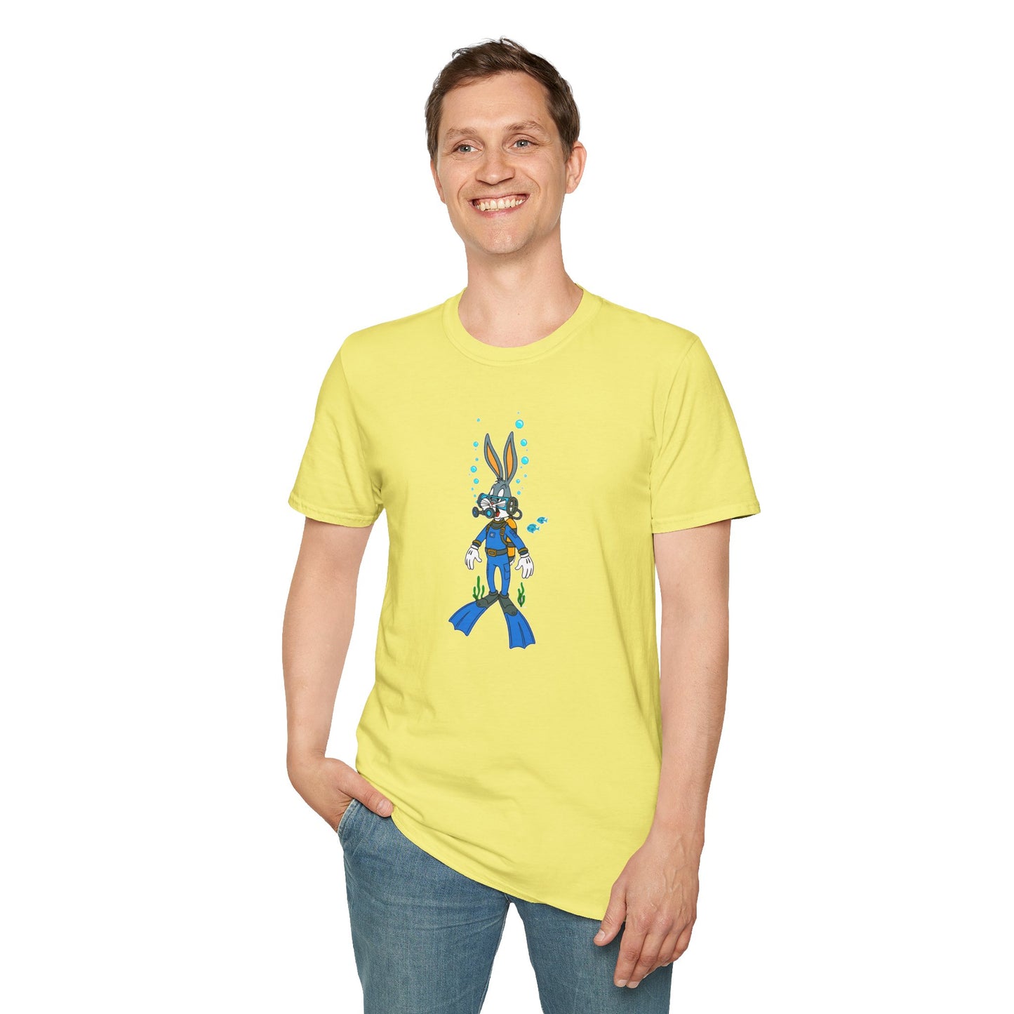 Bugs Bunny Shirt, Bugs Bunny T Shirt, Shirt with Bugs Bunny, T Shirt with Cartoon, Cartoon on T Shirt, Animation Shirt