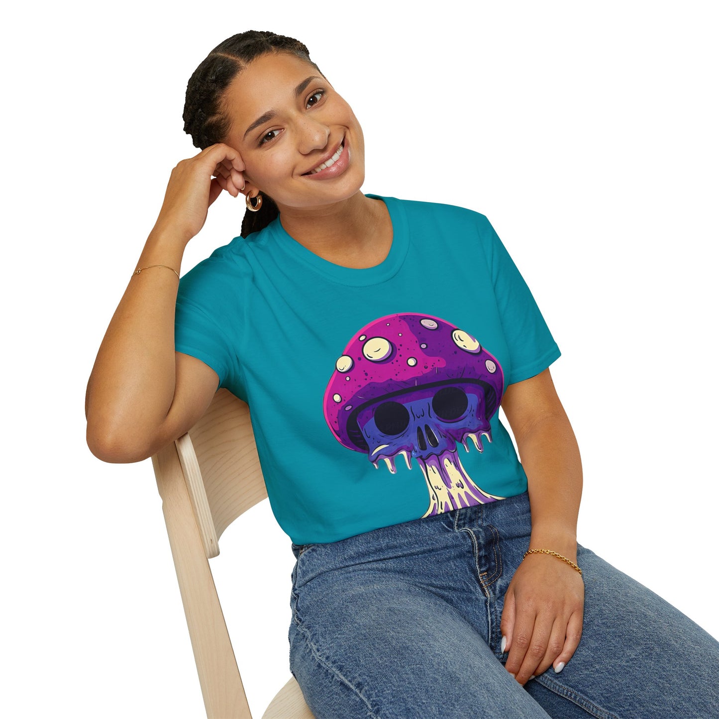 Mashroom Tee Shirt, Mashroom Shirt, Shirt with Funny Mashroom, Shirt with Fungus