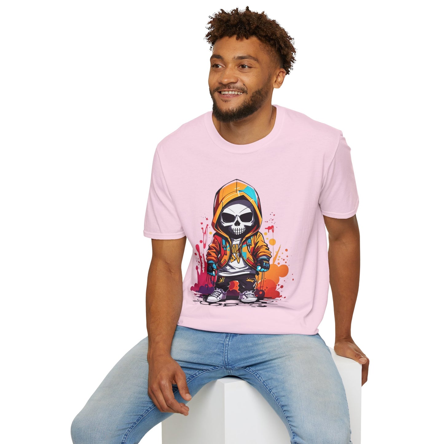 Skull Tee Shirt, Skeleton Shirt, Shirt with Skull, Shirt with Skeleton
