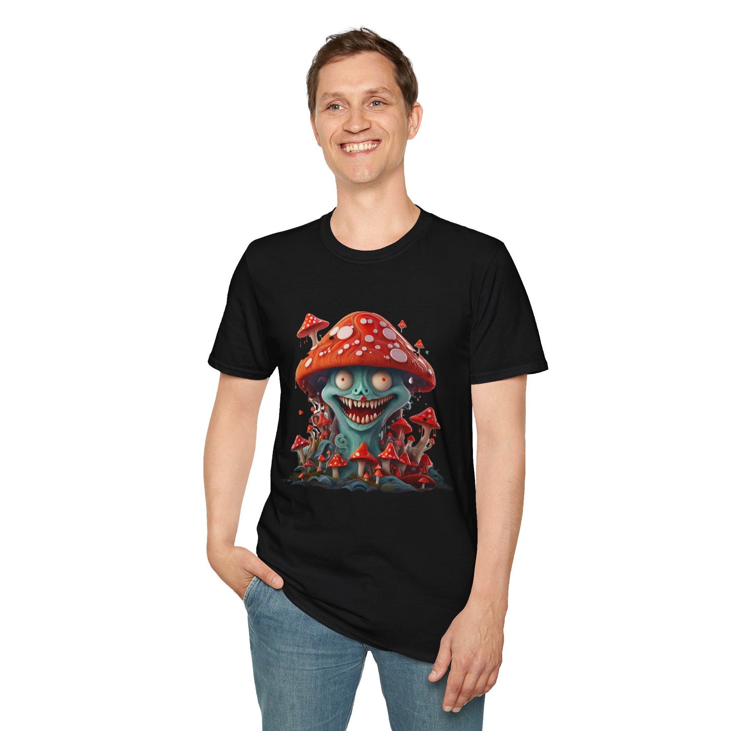 Mashroom Tee Shirt, Mashroom Shirt, Shirt with Funny Mashroom, Shirt with Fungus