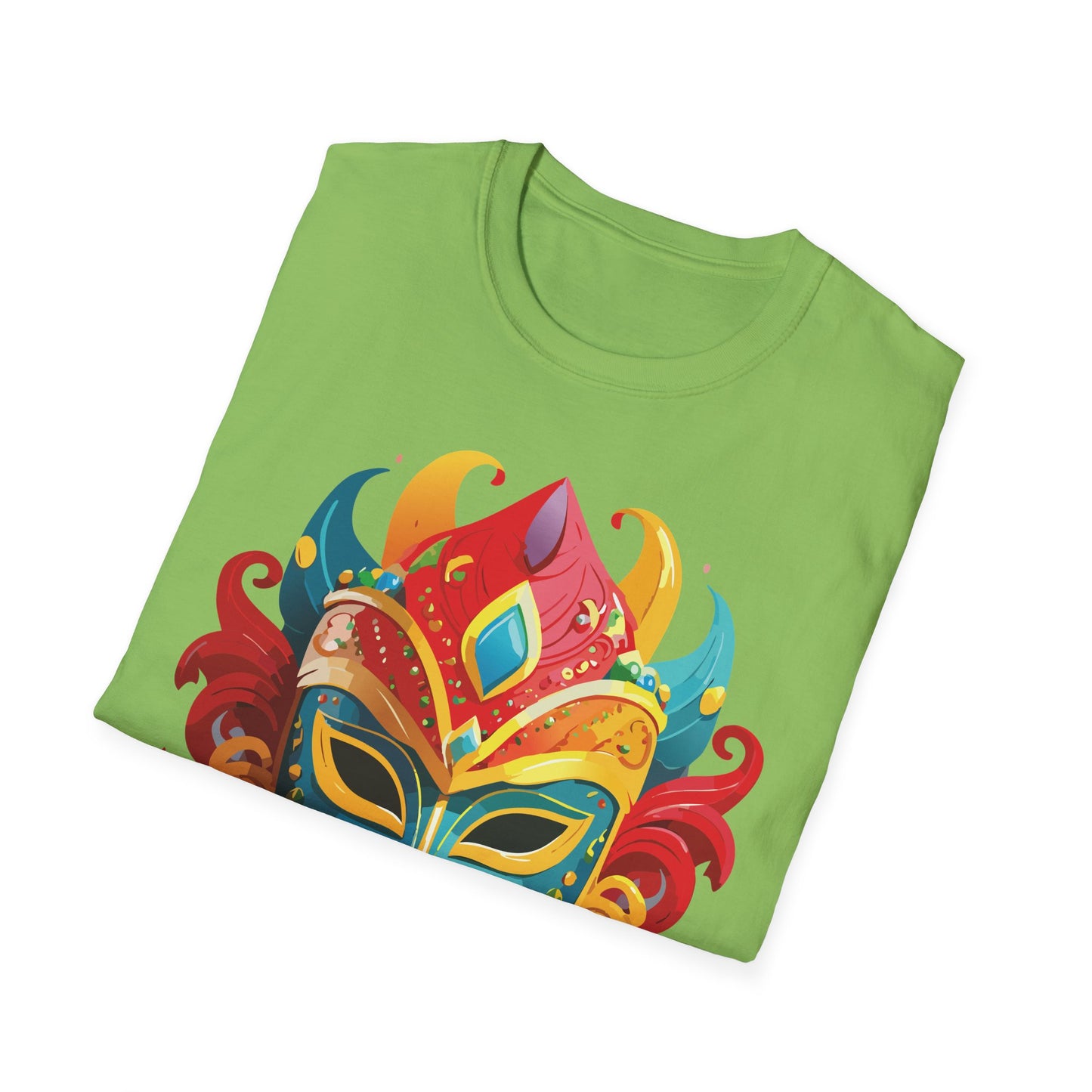 Mask Tee Shirt, Mask Shirt, Shirt with Mask, Masquerade Tees