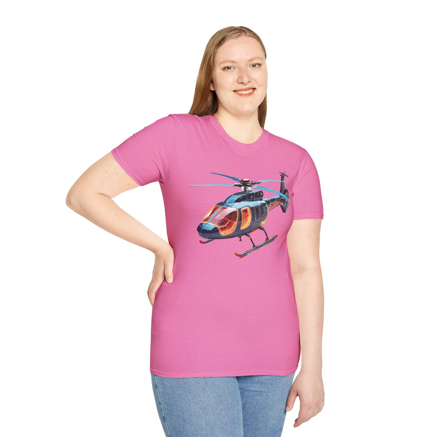 Chopper Shirt, Helicopter Shirt, Shirt with Helicopter, T Shirt with Chopper