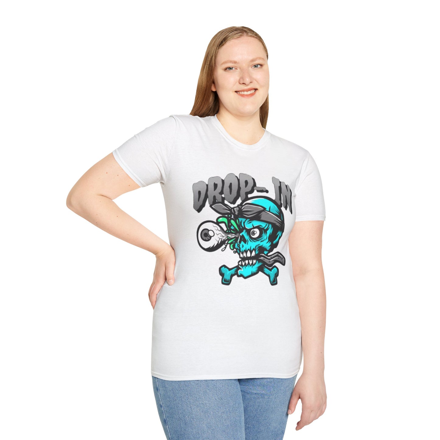 Skull Tee Shirt, Skeleton Shirt, Shirt with Skull, Shirt with Skeleton