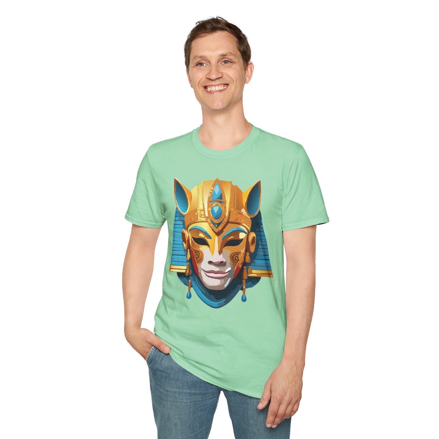 Mask Tee Shirt, Mask Shirt, Shirt with Mask, Masquerade Tees