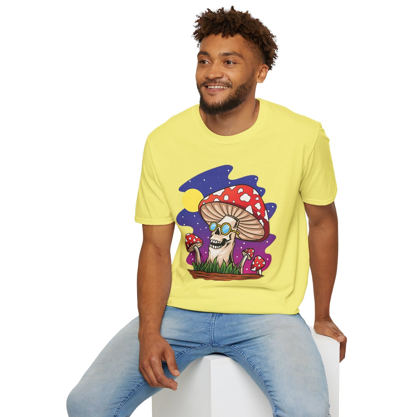 Mashroom Tee Shirt, Mashroom Shirt, Shirt with Funny Mashroom, Shirt with Fungus