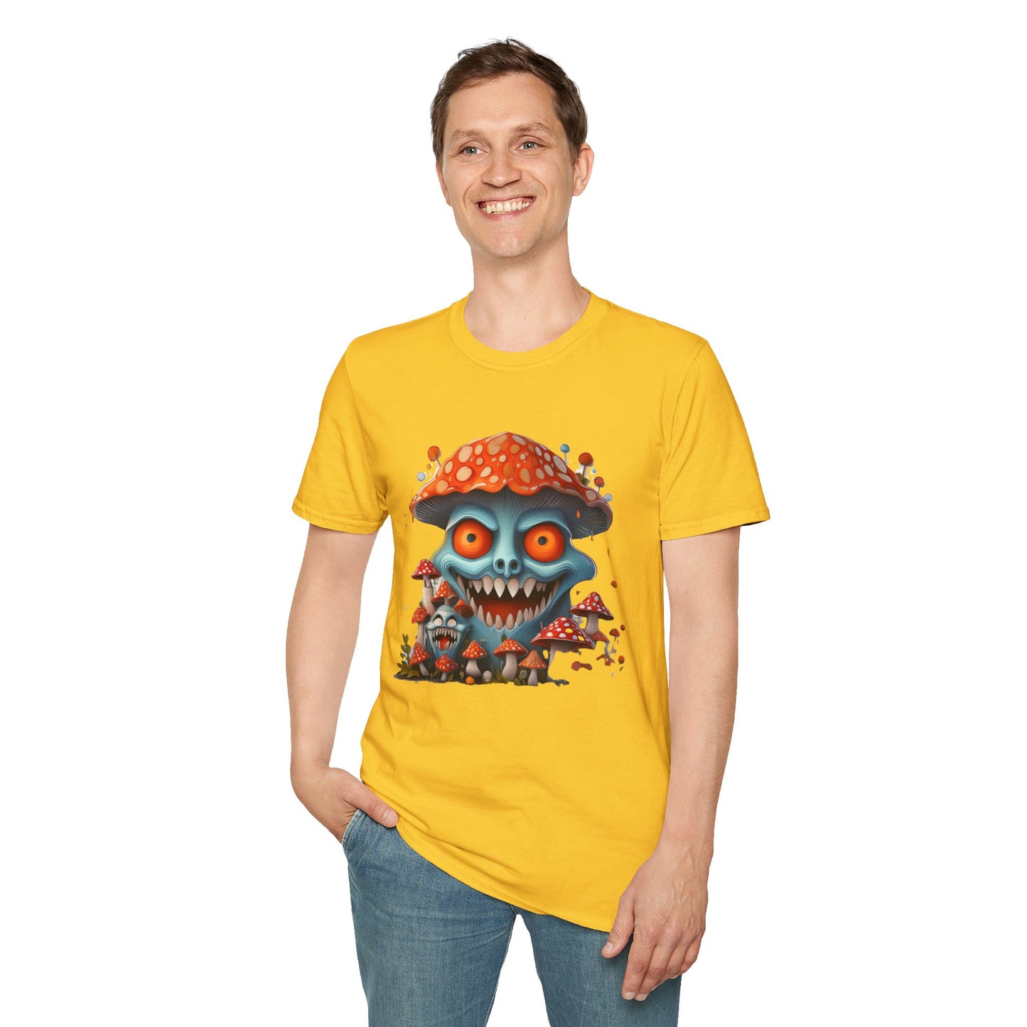 Mashroom Tee Shirt, Mashroom Shirt, Shirt with Funny Mashroom, Shirt with Fungus