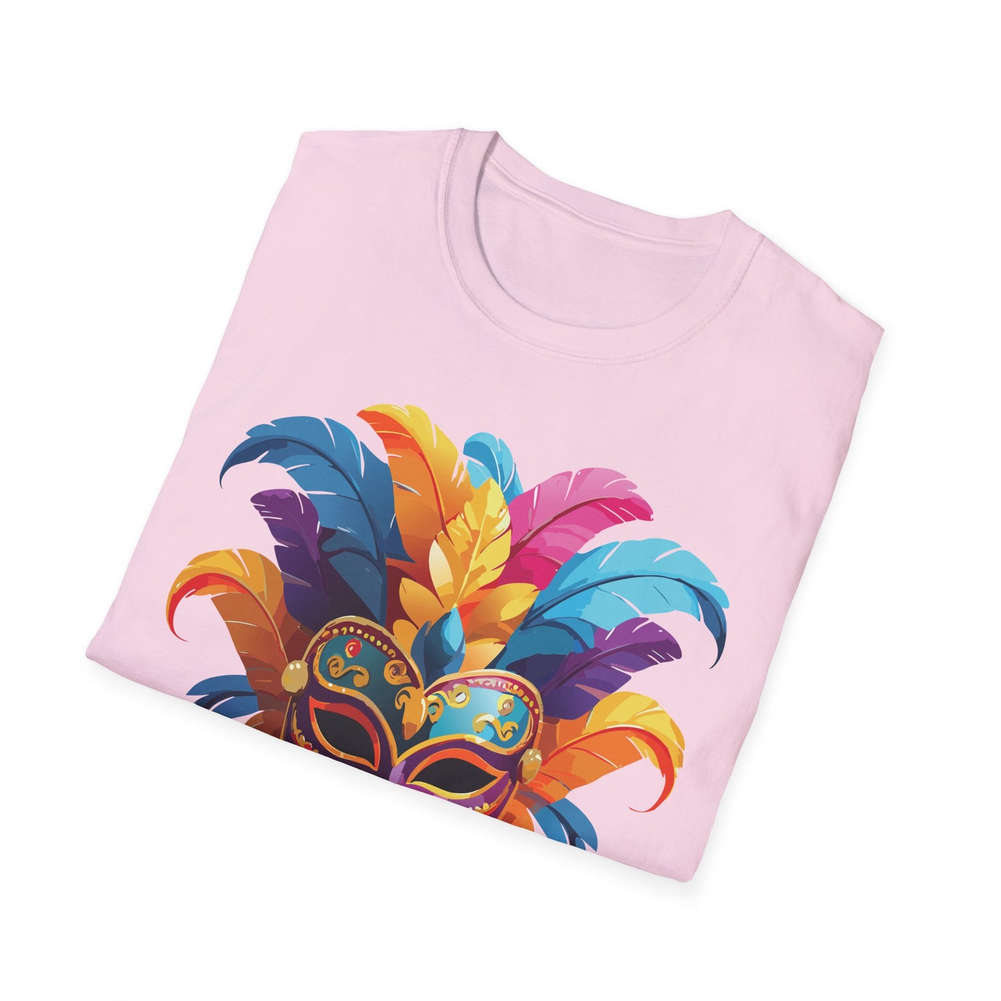 Mask Tee Shirt, Mask Shirt, Shirt with Mask, Masquerade Tees