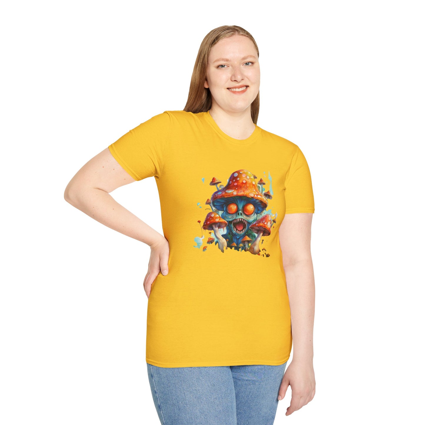 Mashroom Tee Shirt, Mashroom Shirt, Shirt with Funny Mashroom, Shirt with Fungus