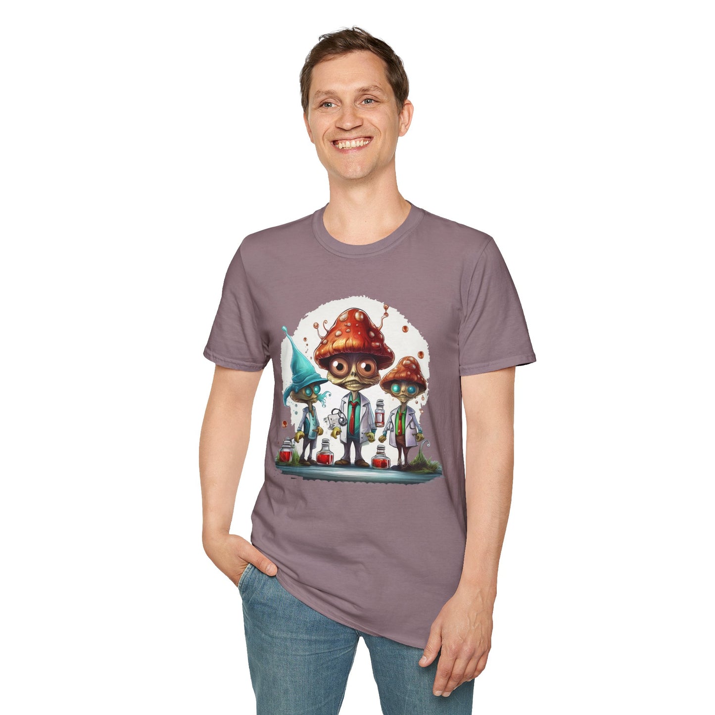 Mashroom Tee Shirt, Mashroom Shirt, Shirt with Funny Mashroom, Shirt with Fungus