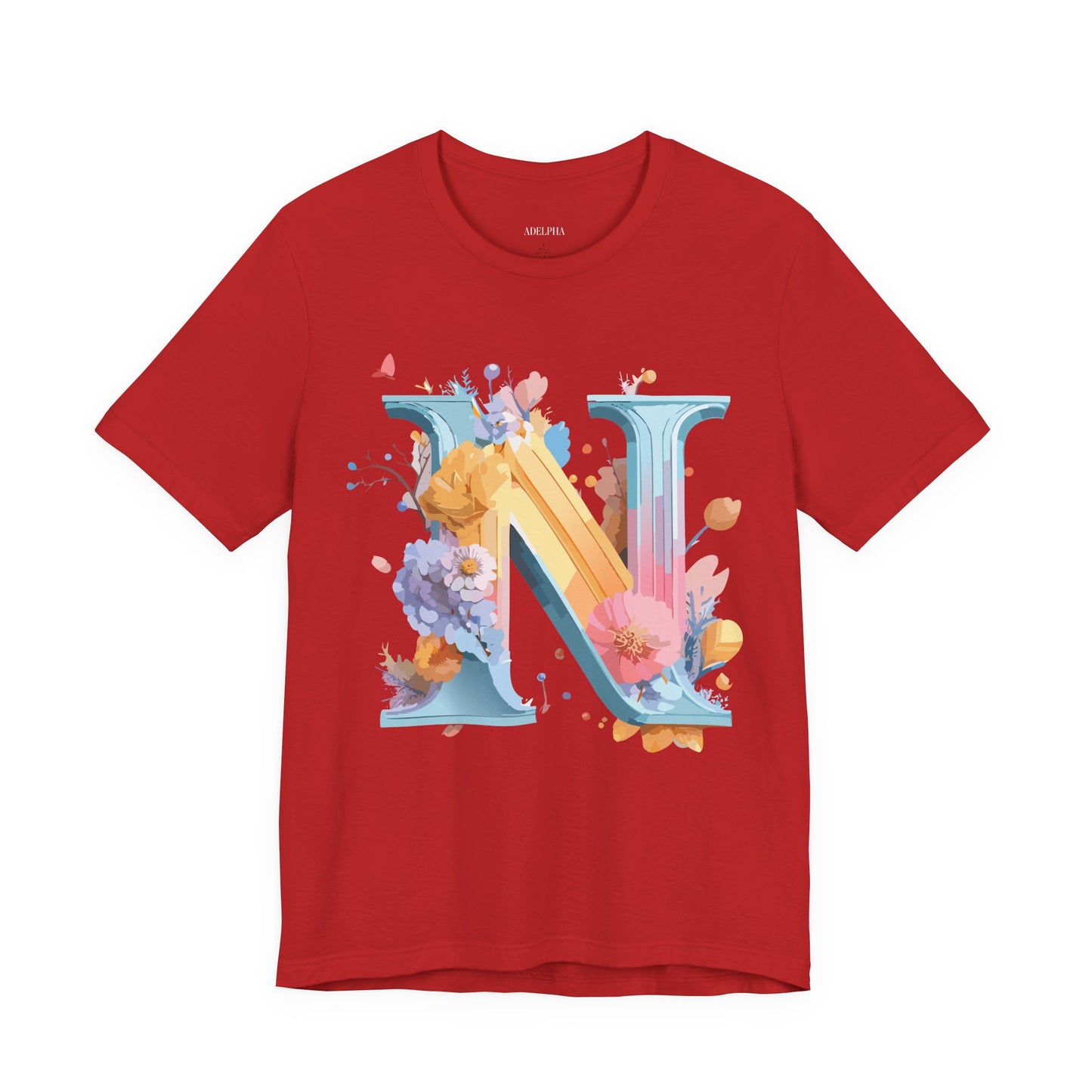 Letter Shirt, Letter N Shirt