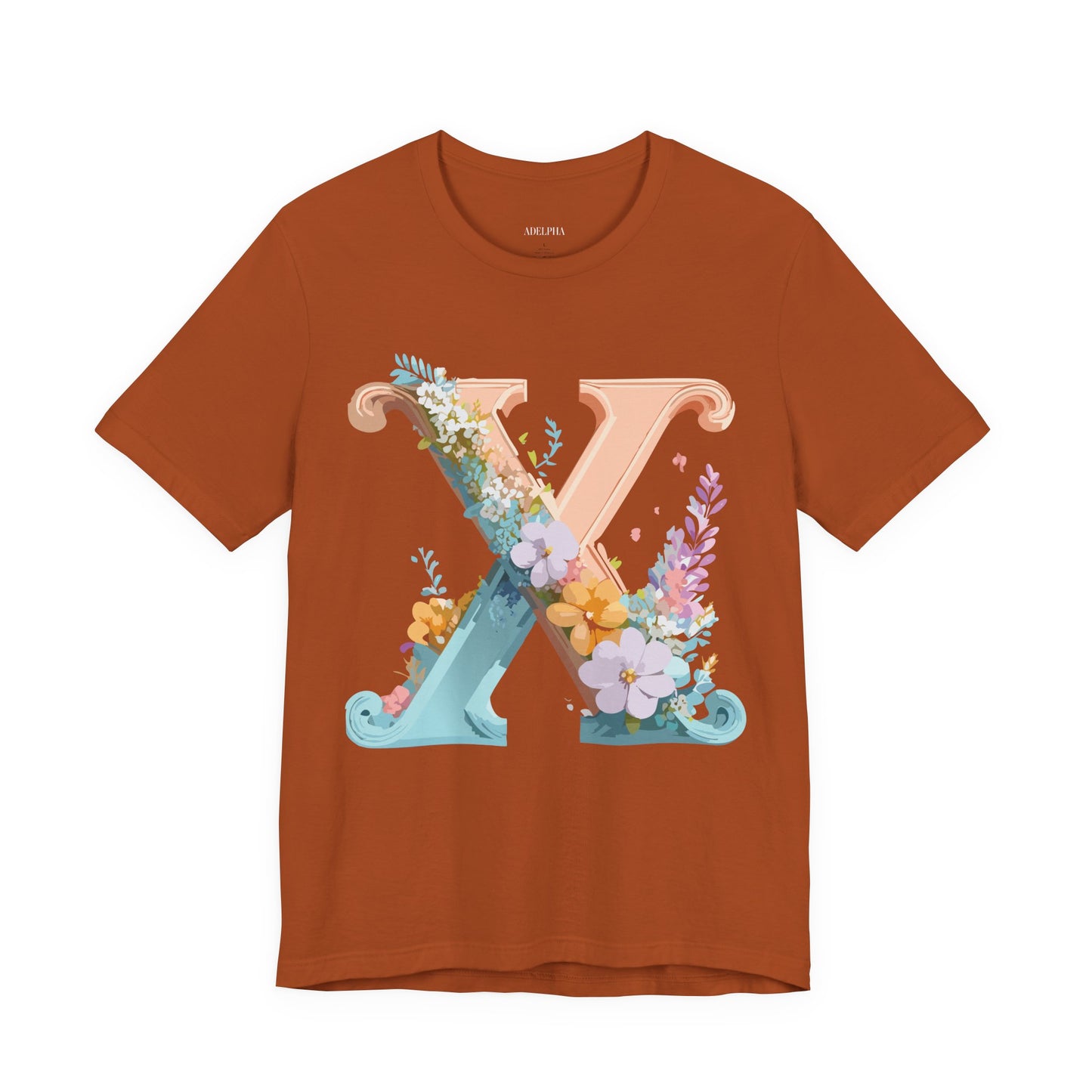 Letter Shirt, Letter X Shirt