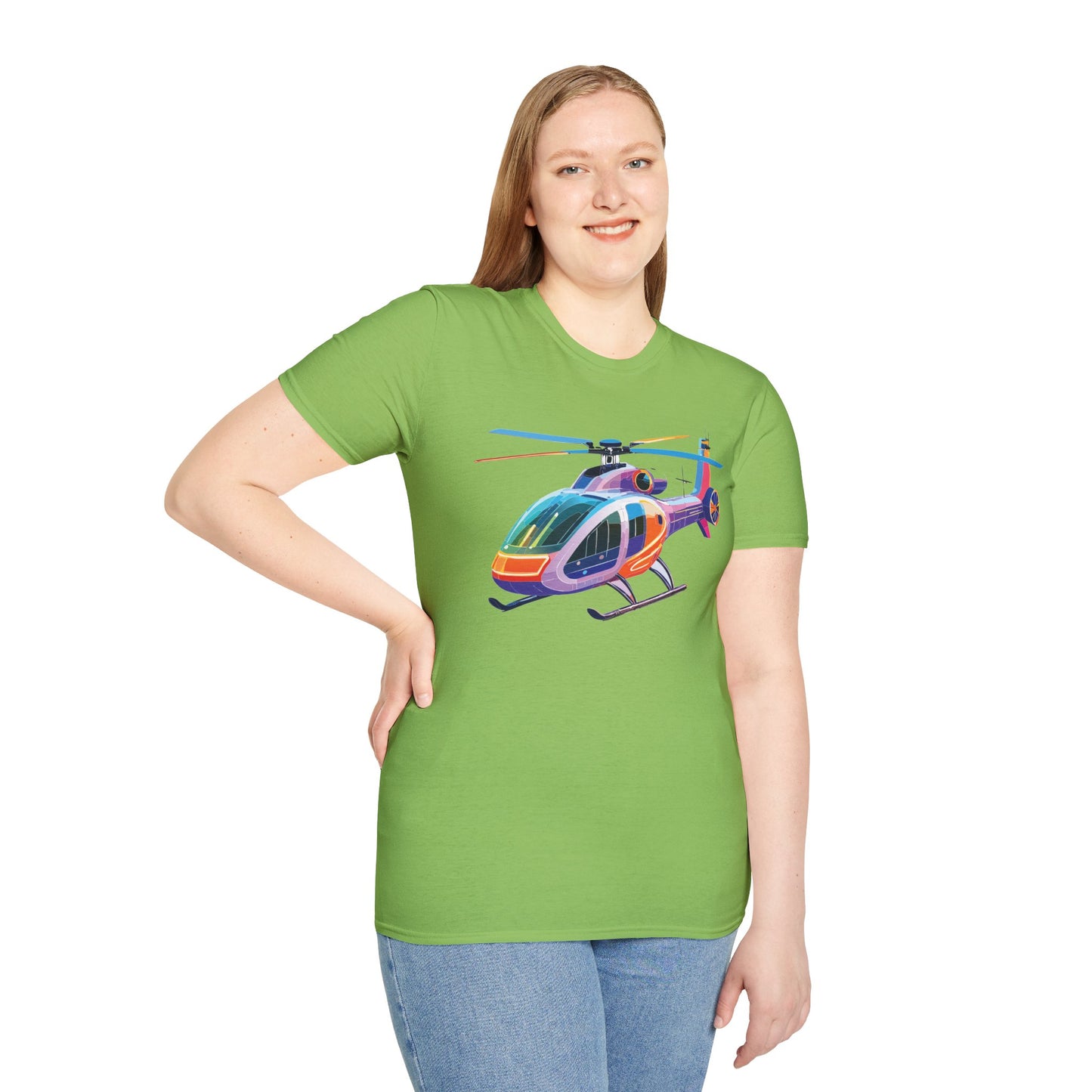 Chopper Shirt, Helicopter Shirt, Shirt with Helicopter, T Shirt with Chopper