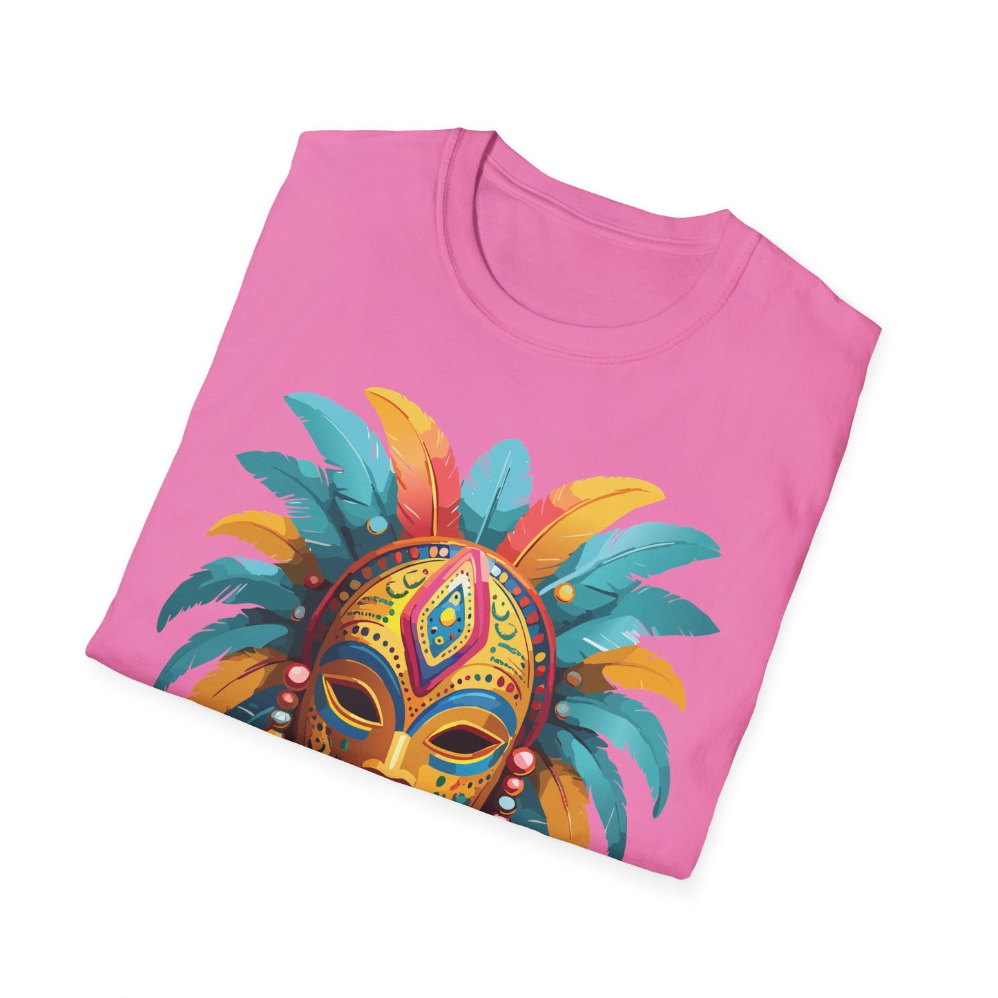 Mask Tee Shirt, Mask Shirt, Shirt with Mask, Masquerade Tees