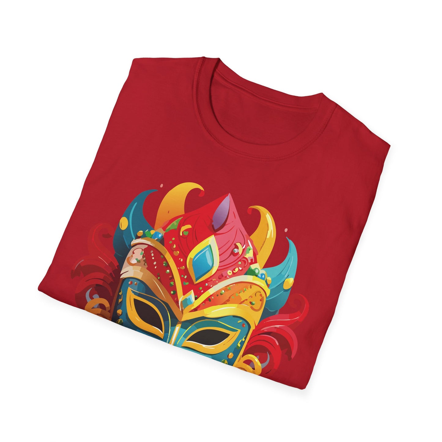 Mask Tee Shirt, Mask Shirt, Shirt with Mask, Masquerade Tees