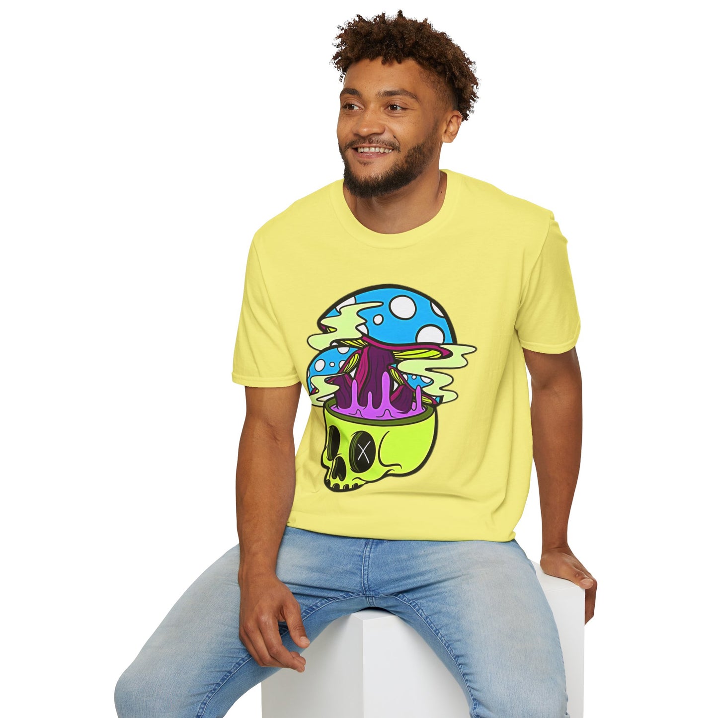 Skull Tee Shirt, Skeleton Shirt, Shirt with Skull, Shirt with Skeleton
