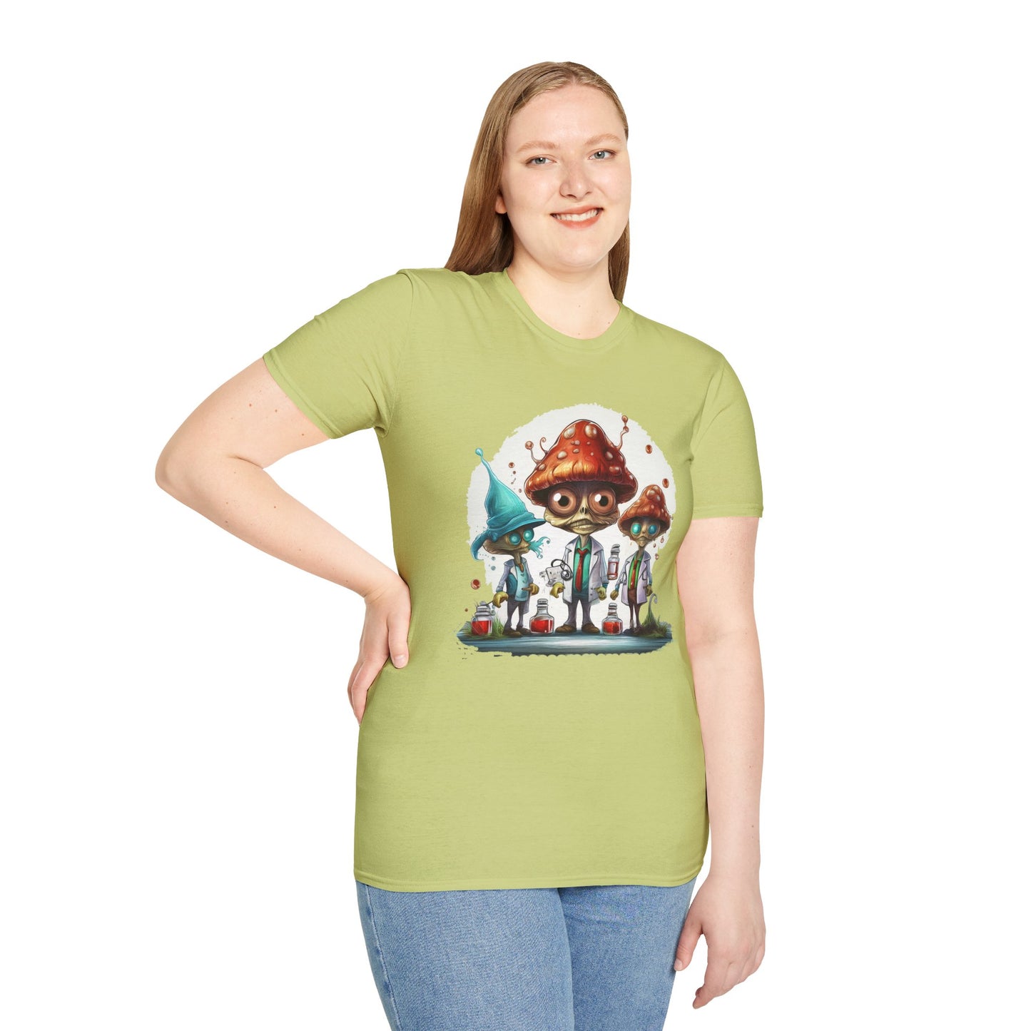 Mashroom Tee Shirt, Mashroom Shirt, Shirt with Funny Mashroom, Shirt with Fungus